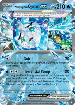 Wellspring Mask Ogerpon Ex Prize Pack 64