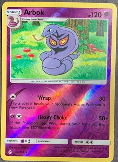 Arbok Reverse Holo 63