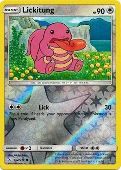 Lickitung Reverse Holo 152
