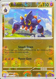 Boldore Poke Ball 47