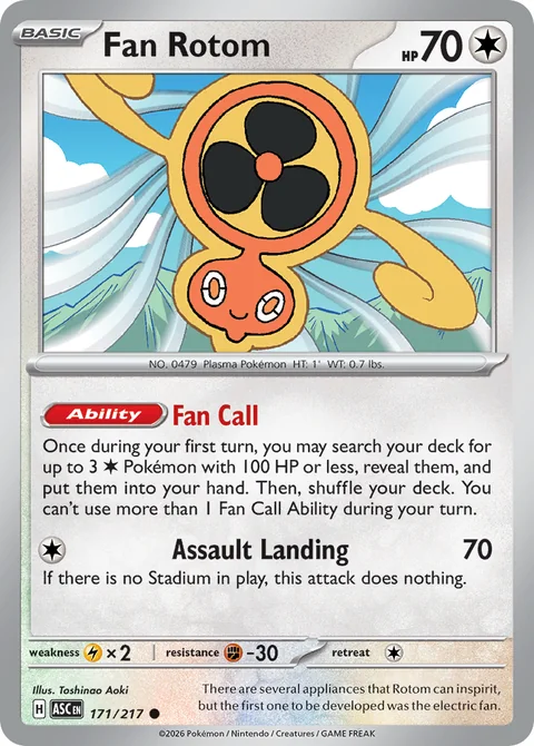Fan Rotom Energy