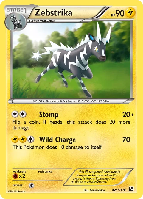 Zebstrika Pokemon League