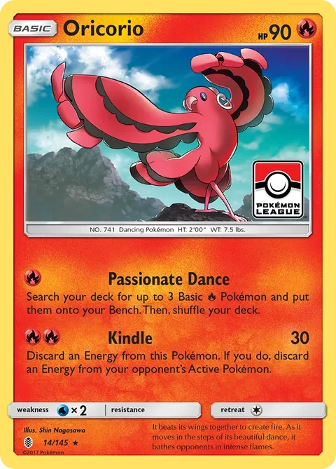 Oricorio Pokemon League
