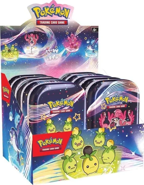 Sealed Mini Tin Display Box