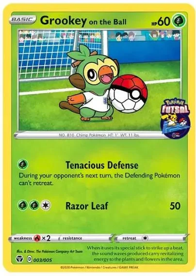 Grookey On The Ball