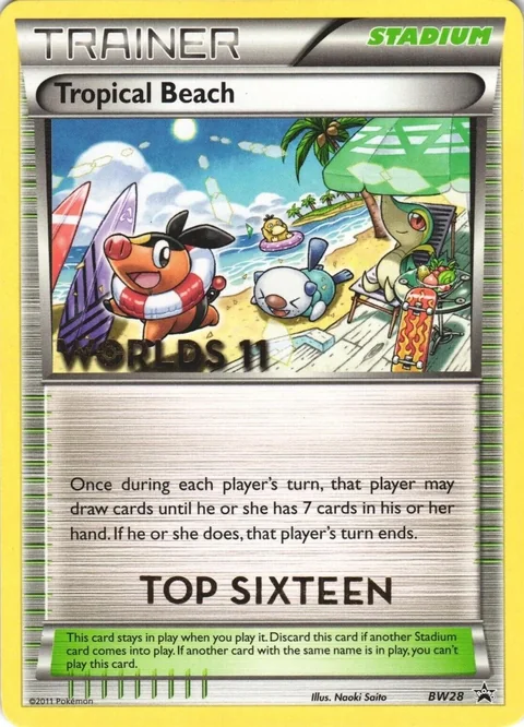 Tropical Beach Top Sixteen