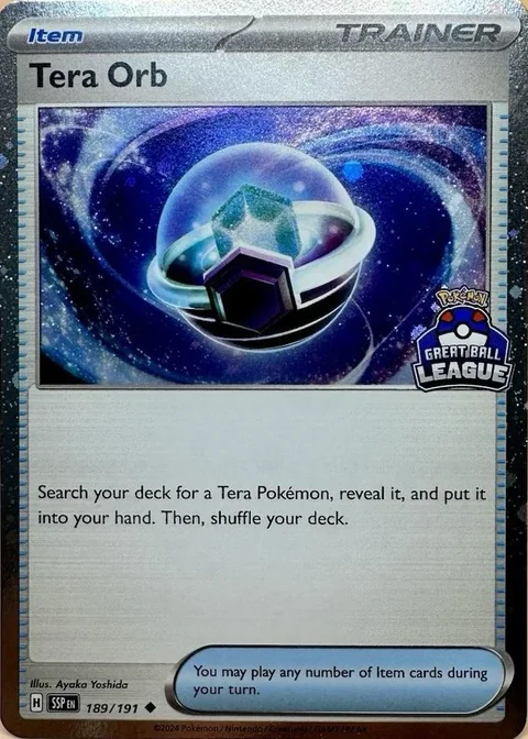 Tera Orb Great Ball League