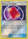 Peeking Red Card Reverse Holo 97