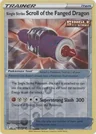 Scroll Of The Fanged Dragon Reverse Holo 158