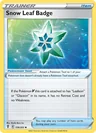 Snow Leaf Badge 159