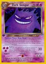 Dark Gengar 1St Edition 6