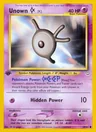 Unown K 1St Edition 58