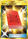 Peeking Red Card 169